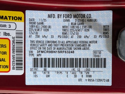 2025 Ford Bronco Sport Big Bend