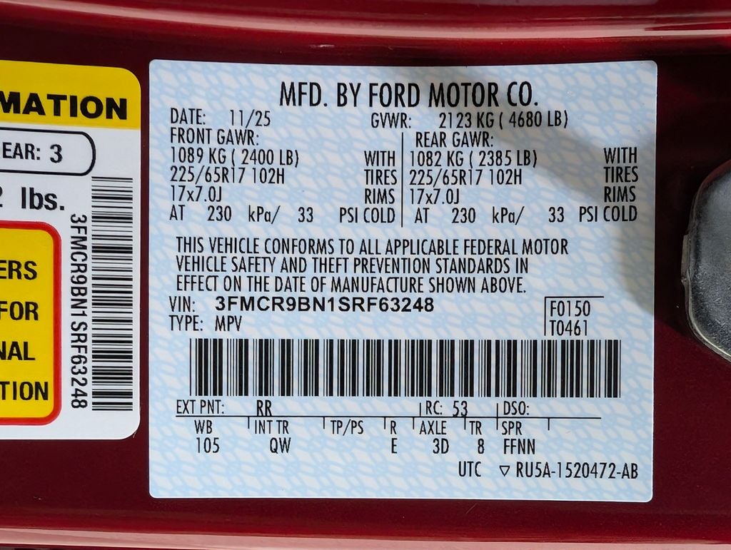 2025 Ford Bronco Sport Big Bend