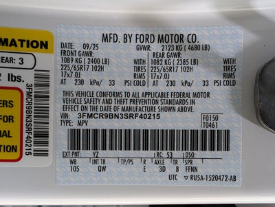 2025 Ford Bronco Sport Big Bend