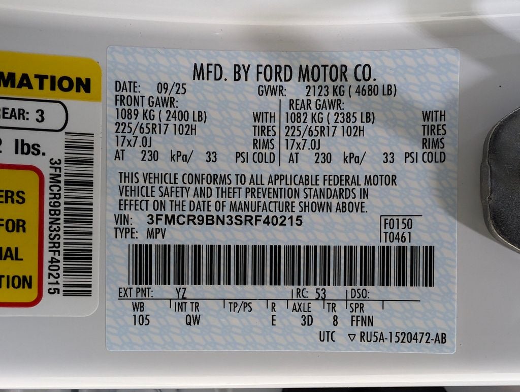 2025 Ford Bronco Sport Big Bend