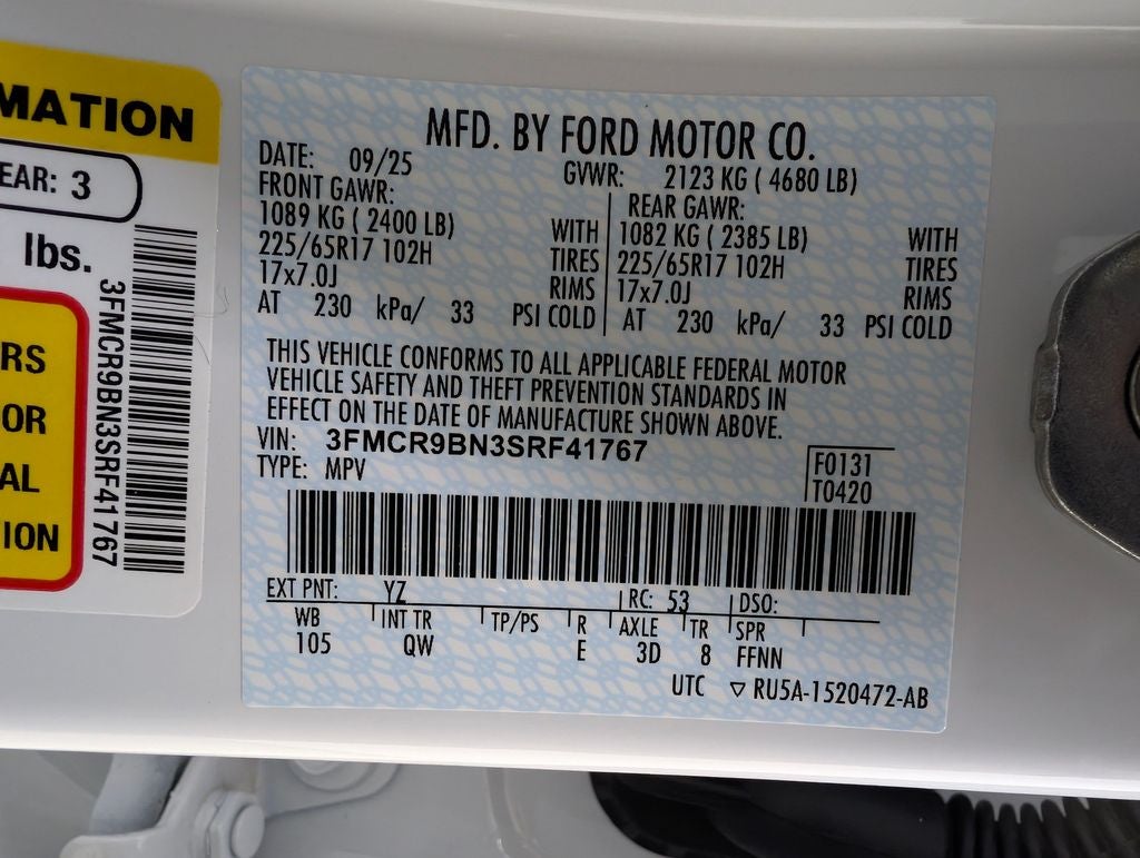 2025 Ford Bronco Sport Big Bend