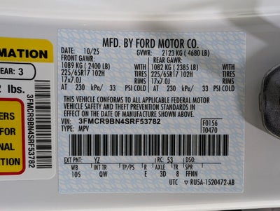 2025 Ford Bronco Sport Big Bend