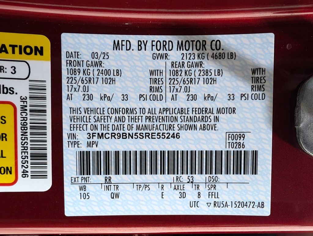 2025 Ford Bronco Sport Big Bend