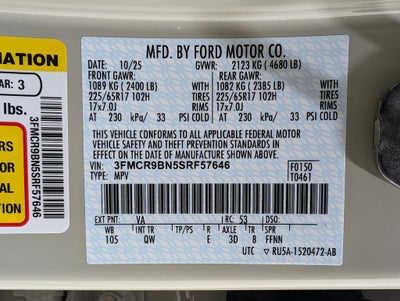 2025 Ford Bronco Sport Big Bend