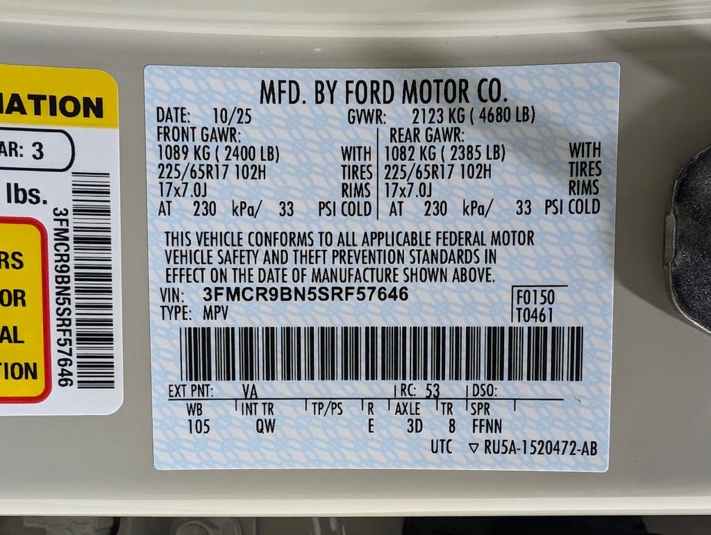 2025 Ford Bronco Sport Big Bend