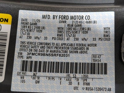 2025 Ford Bronco Sport Big Bend