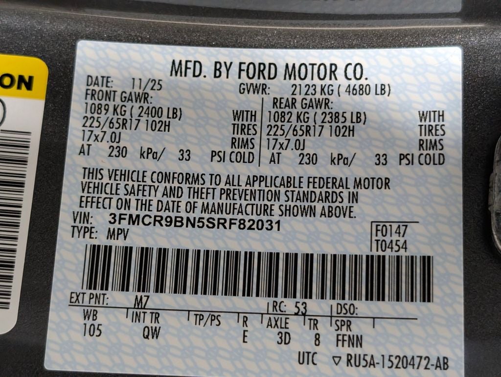 2025 Ford Bronco Sport Big Bend