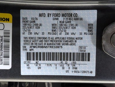 2026 Ford Bronco Sport Big Bend