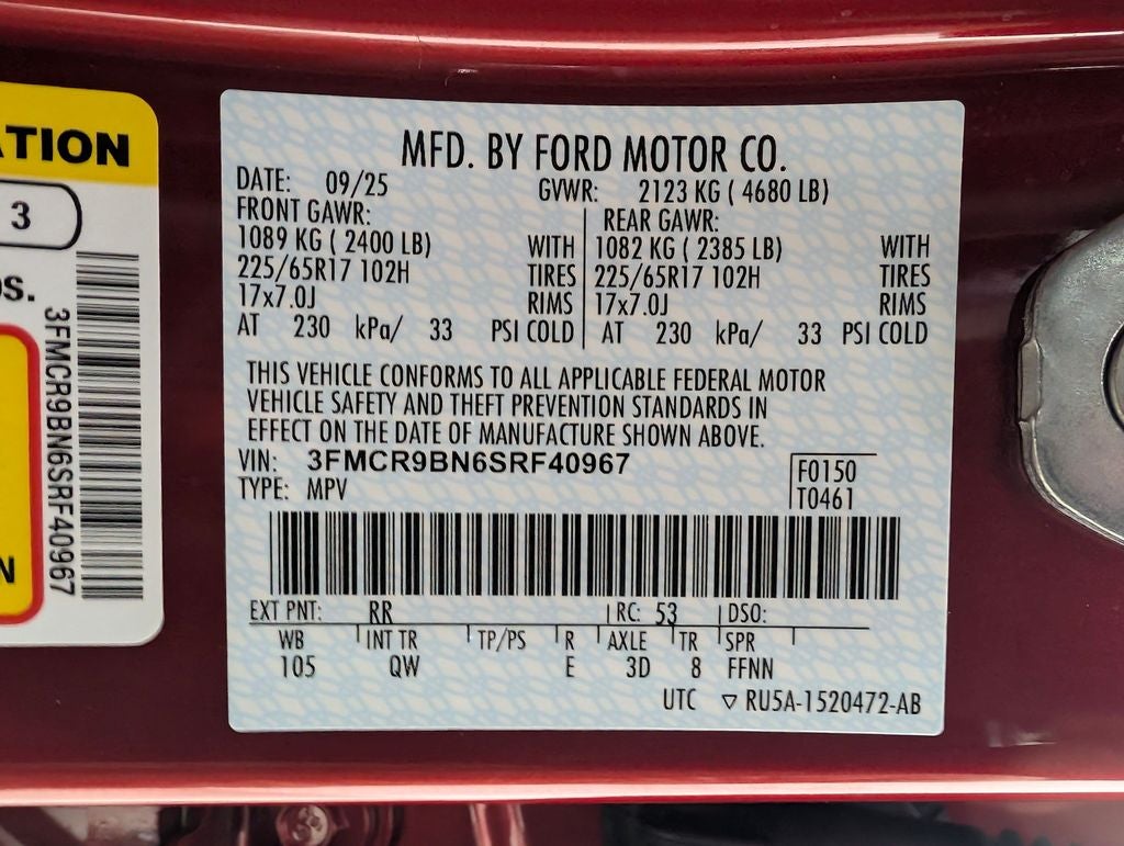 2025 Ford Bronco Sport Big Bend