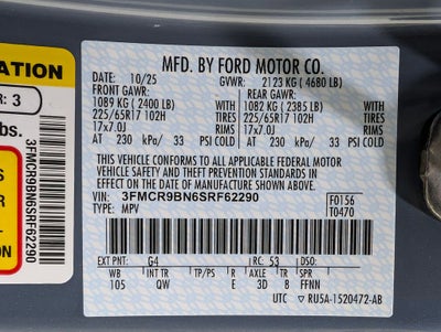 2025 Ford Bronco Sport Big Bend