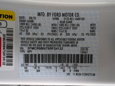 2025 Ford Bronco Sport Big Bend