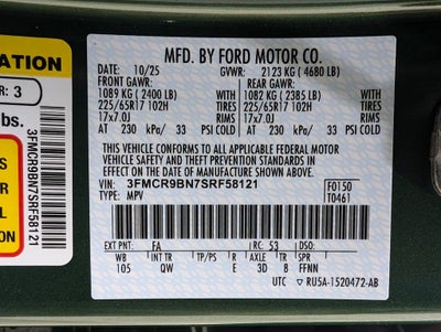 2025 Ford Bronco Sport Big Bend