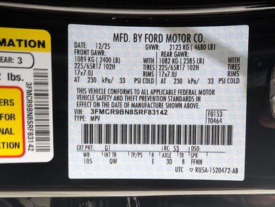 2025 Ford Bronco Sport Big Bend