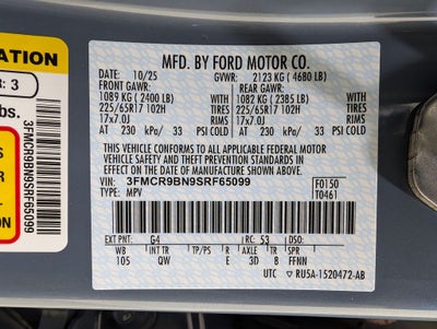 2025 Ford Bronco Sport Big Bend