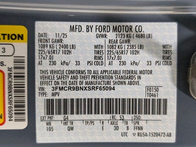 2025 Ford Bronco Sport Big Bend