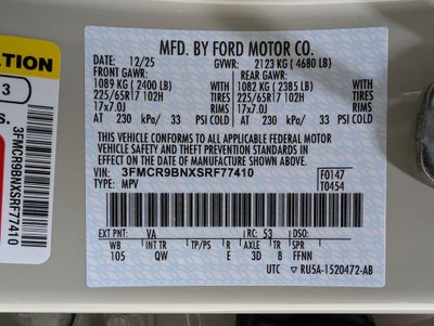 2025 Ford Bronco Sport Big Bend