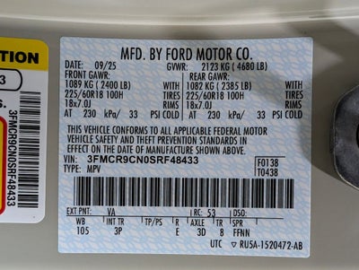 2025 Ford Bronco Sport Outer Banks