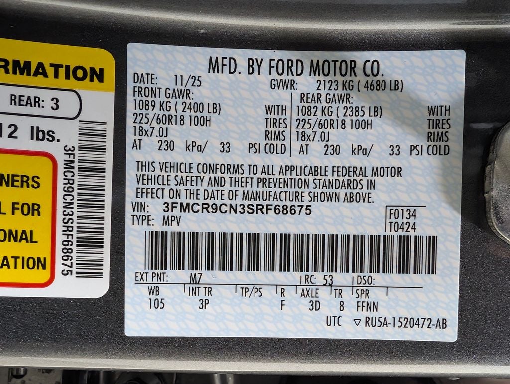 2025 Ford Bronco Sport Outer Banks