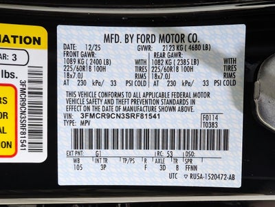 2025 Ford Bronco Sport Outer Banks