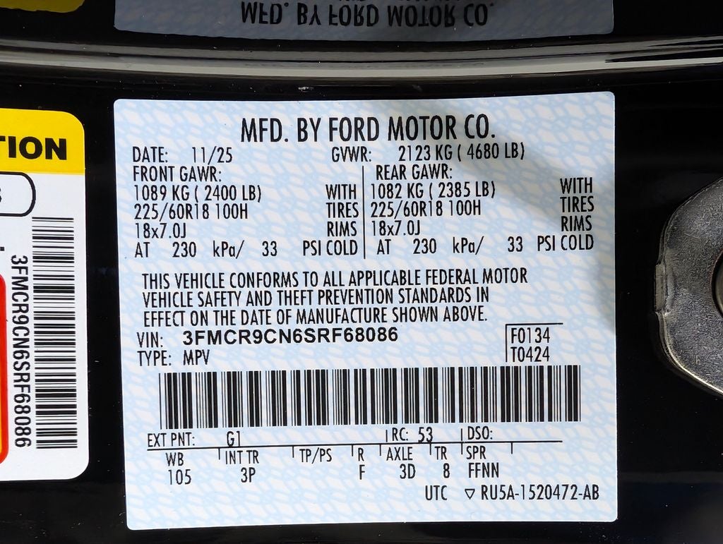 2025 Ford Bronco Sport Outer Banks