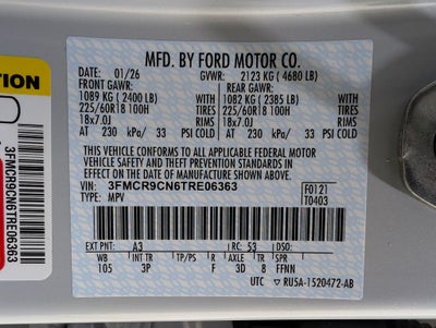 2026 Ford Bronco Sport Outer Banks