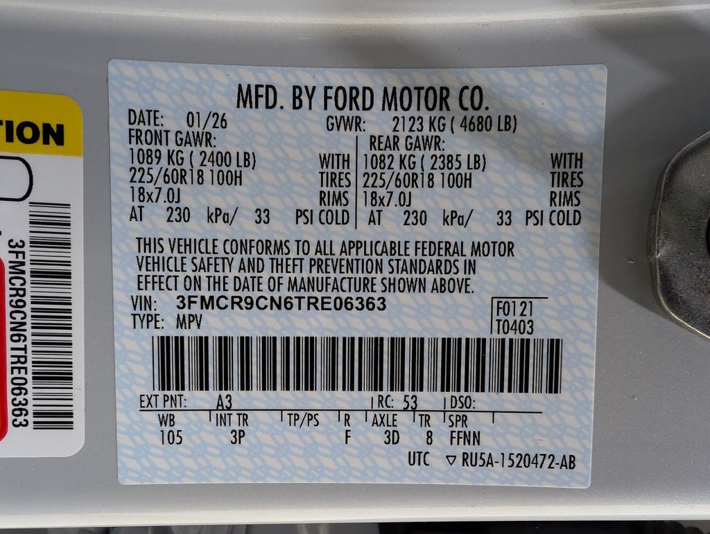 2026 Ford Bronco Sport Outer Banks