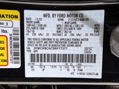 2025 Ford Bronco Sport Outer Banks