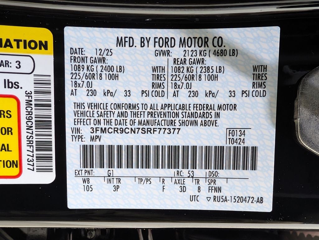 2025 Ford Bronco Sport Outer Banks