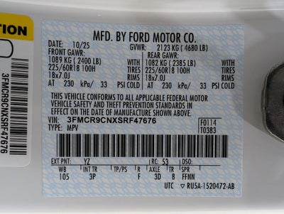 2025 Ford Bronco Sport Outer Banks