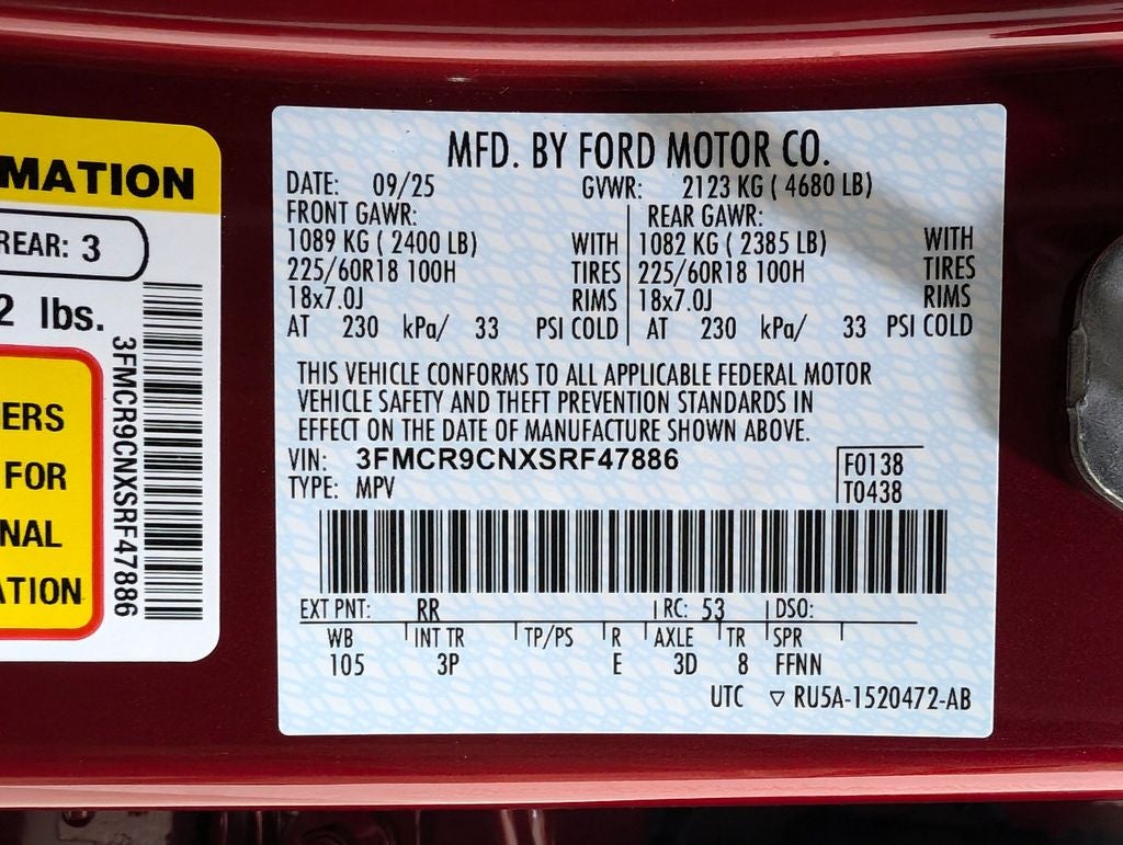 2025 Ford Bronco Sport Outer Banks