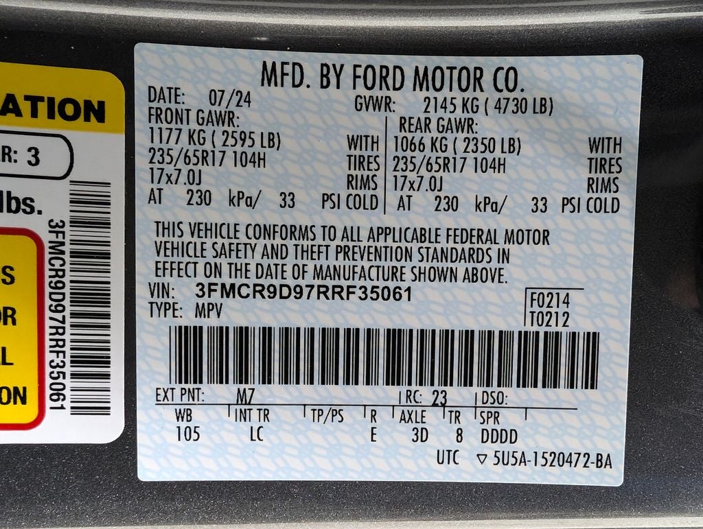 2024 Ford Bronco Sport Badlands