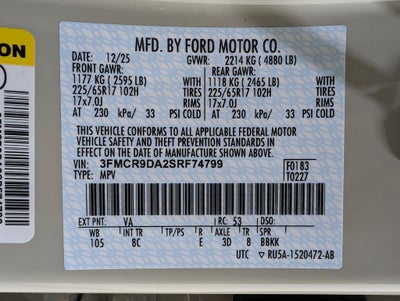 2025 Ford Bronco Sport Badlands