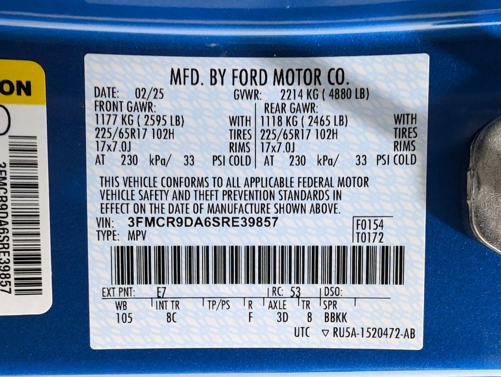 2025 Ford Bronco Sport Badlands