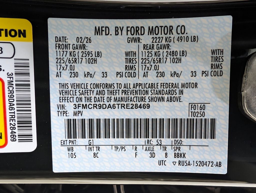 2026 Ford Bronco Sport Badlands