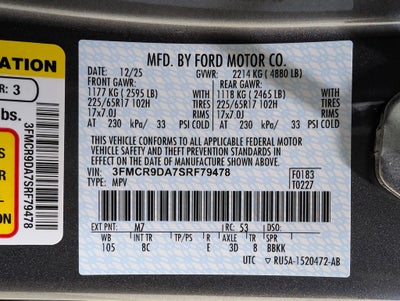 2025 Ford Bronco Sport Badlands