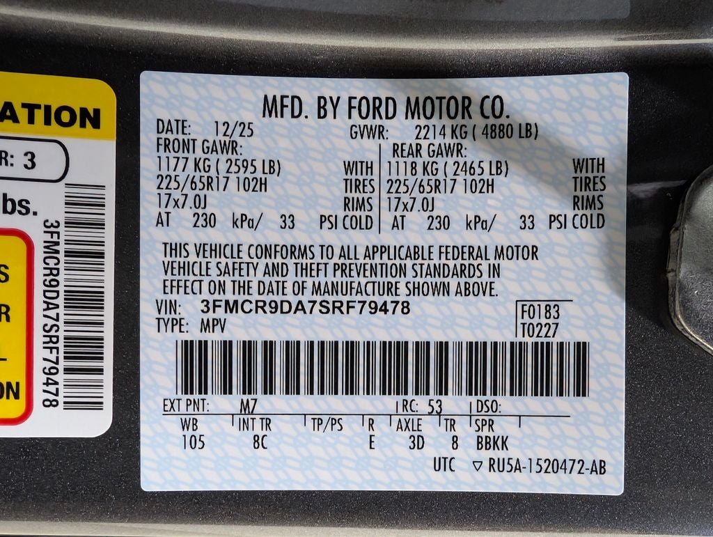 2025 Ford Bronco Sport Badlands