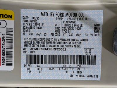 2025 Ford Bronco Sport Badlands