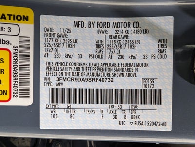 2025 Ford Bronco Sport Badlands