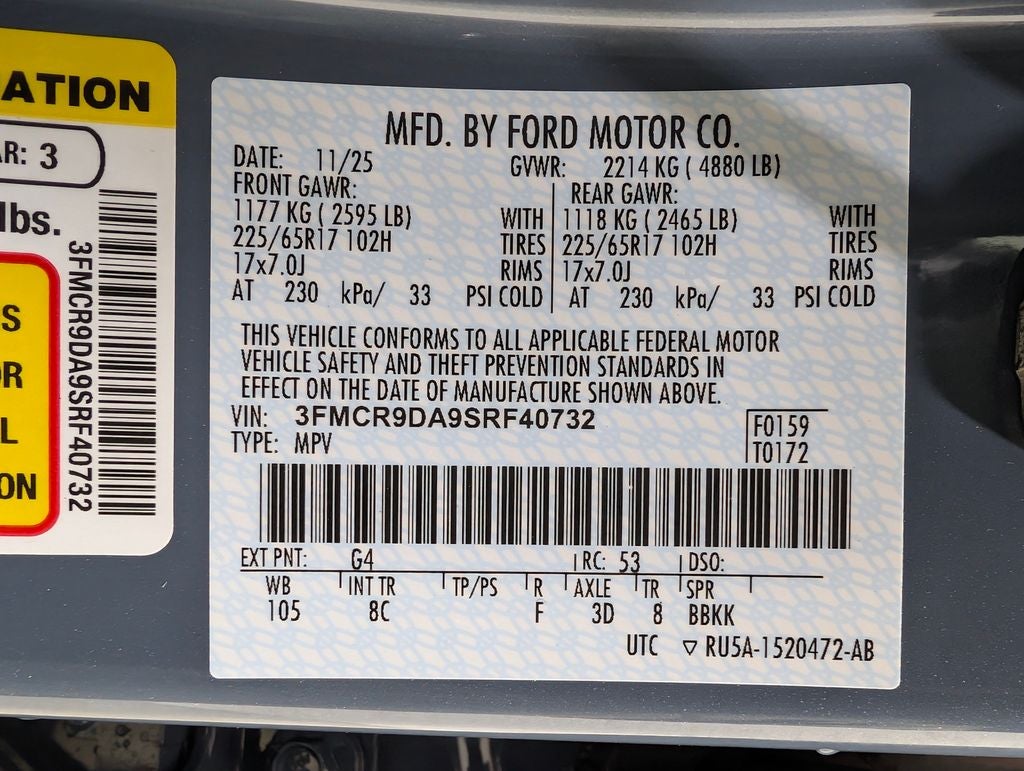 2025 Ford Bronco Sport Badlands