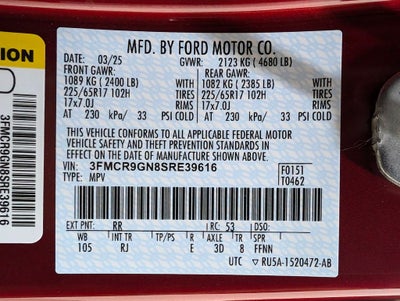 2025 Ford Bronco Sport Heritage