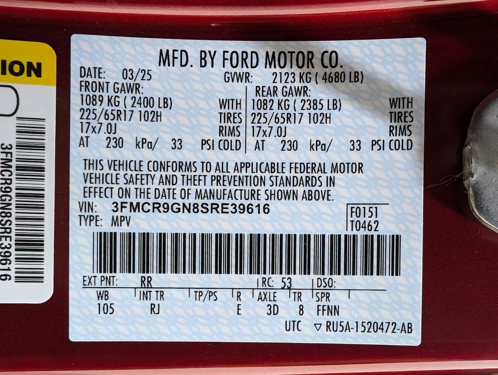 2025 Ford Bronco Sport Heritage