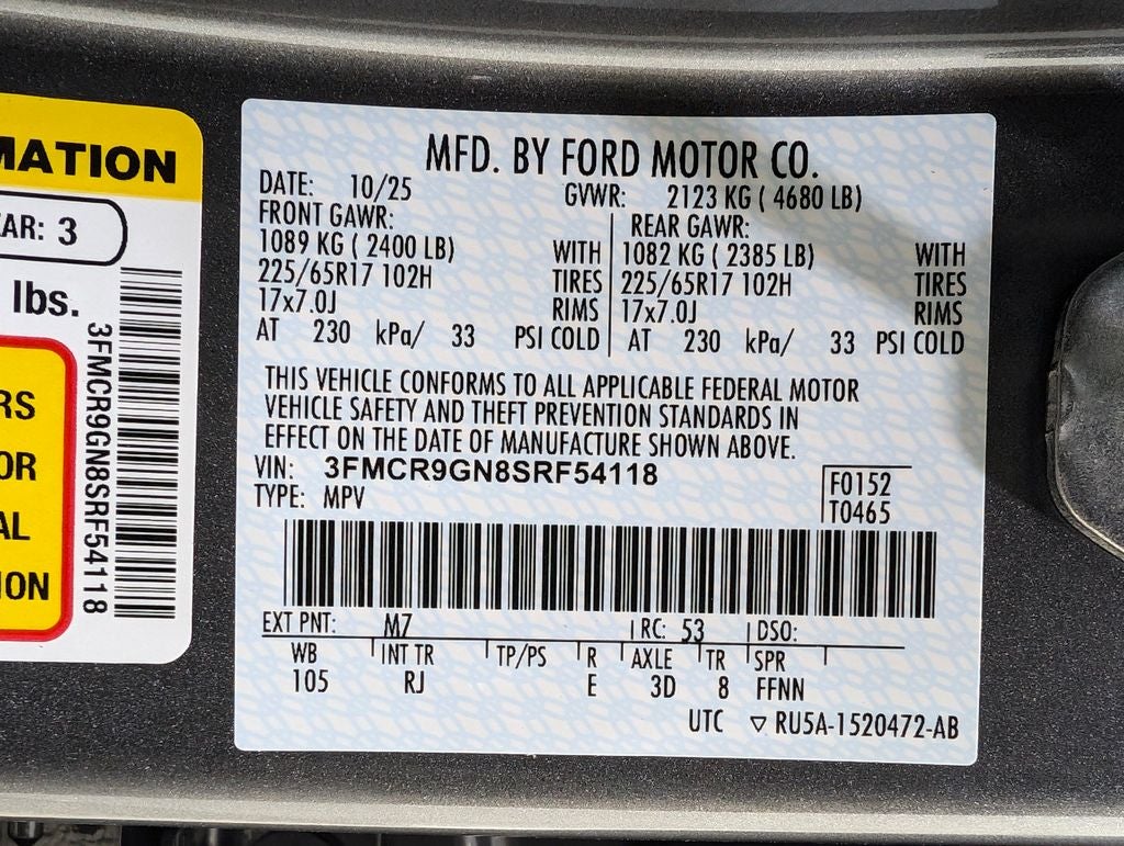 2025 Ford Bronco Sport Heritage