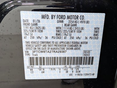 2026 Ford Maverick Lobo Standard
