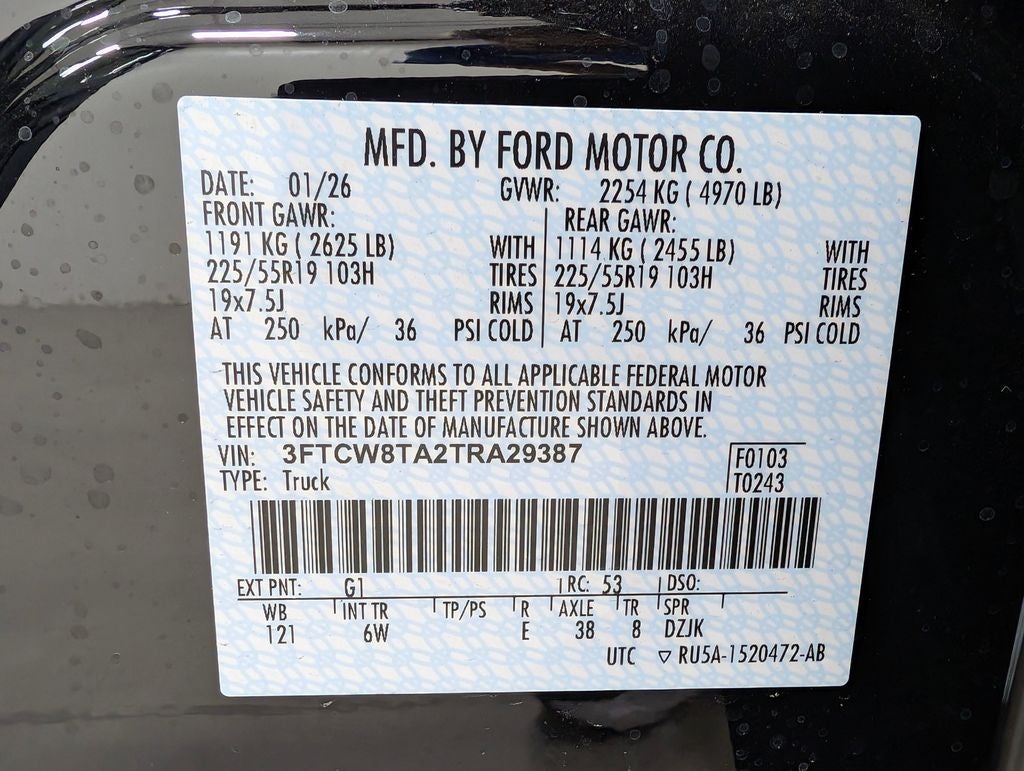 2026 Ford Maverick Lobo Standard