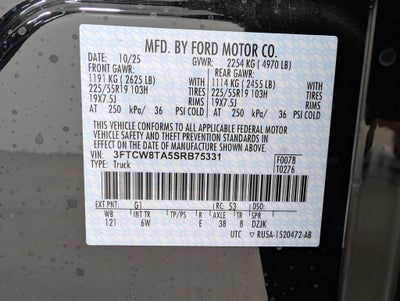 2025 Ford Maverick Lobo Standard