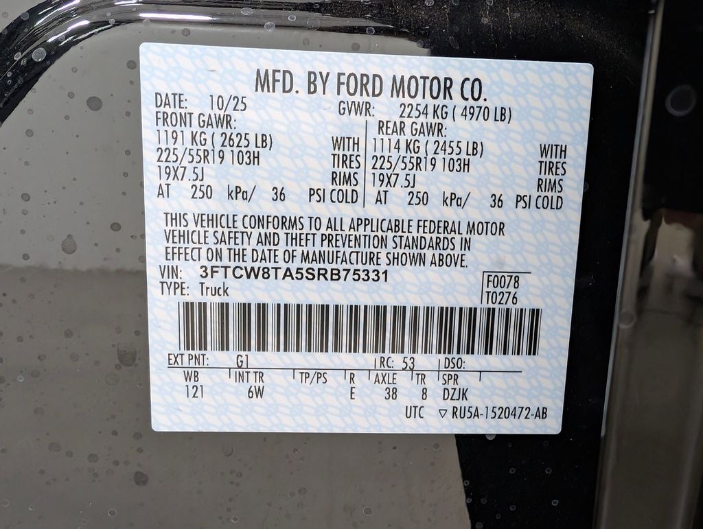 2025 Ford Maverick Lobo Standard