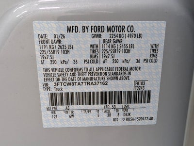 2026 Ford Maverick Lobo Standard