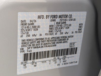 2026 Ford Maverick XL
