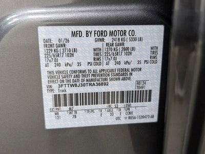 2026 Ford Maverick XLT