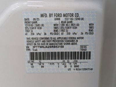 2025 Ford Maverick XLT